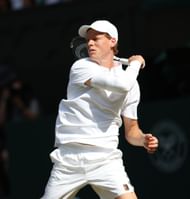 Sinner in action at Wimbledon 2025 (Image Source: Getty)